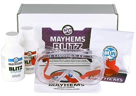 Mayhems - PC Cleaning Kit - Blitz Complete - Radiator and Coolant Loop Cleaning, For Initial Setup and Coolant Change