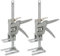 Arbeitssparender Heber 2 Stück,kyaoayo Arbeitssparender Arm mit Skala Labor-Saving Arm Arm-Handwerkzeug Keramikfliesen Höhenregler für Fliesenheber,Türen,Fenster,Schrank