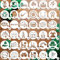JULBEAR St. Patrick's Day Plätzchen Schablonen, 36 Stück Stencil Schablonen Wiederverwendbare Kaffee Dekoration Vorlagen Werkzeuge für Kekse Backen DIY Malen Dessert Irisches Gesichtsbemalen