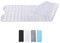 Zuvo Tapis de Bain Antidérapant | Extra Long 100 x 40 cm | Ventouses Puissantes & Anti-Moisissure | Lavable en Machine | Sécurisé pour Enfants & Seniors | Transparent