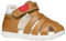 Geox Bébé garçon B Sandal MACCHIA Boy, Whisky/White, 20 EU