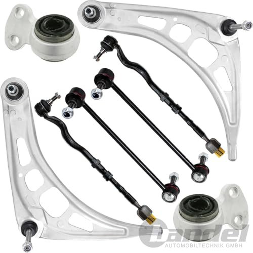 BandelOne Querlenkersatz 8tlg Traggelenk Hydrolager Koppelstange vorne passend für E46