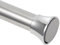 PadPure Shower Curtain Pole Extendable No Drill Silver Tension Rods for Curtain Adjustable Telescopic Rods Non-Slip Shower Curtain Rail Non-Rust for Wardrobe Kitchen Bathroom Window 75-255cm