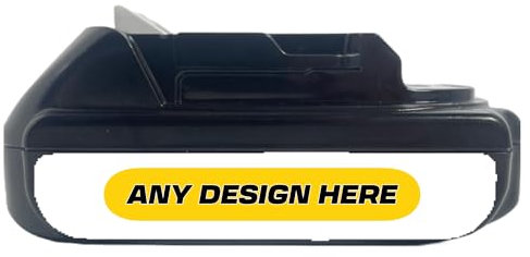 Custom Battery Sticker made for Makita 18V 1.5ah BL1815N15 Lithium-Ion Battery - Personalized Decal made for the Makita 18v 1.5Ah Power Tool Battery
