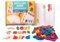 Toyvian Wooden Educational Toy 26 Letters Blocks Picture Cards Spelling Game for Boys and Girls' Birthday Party Toys