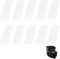 10 Pcs Air Fryer Filters,Compatible with Instant Vortex and Mellbree Replacement with 5.7l,for Pot Plus 6QT,for Odor Erase and Oil Residue,Absorbing Grease,Accessories Keeping Pans Clean,Keep Health
