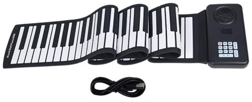 Faltbare Tragbare Elektronische Klavier 88 Taste Rollt Klavier Silikon Tastatur Handroll Tragbares Klavier Für Musikliebhaber