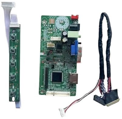 GESXNPBN Compatible For N173FGE-L13/L21/L23/L63/LA3 58C Driver Controller Board VGA Laptop Matrix 1600x900 HDMI-Compatible LVDS 40 Pin 17.3 DIY Kit(For N173FGE-LA3)