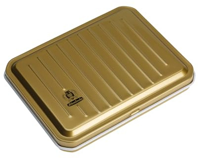 Schmincke - HORADAM® AQUARELL paint box compact, gold-lacquered metal box with 6 finest watercolors in gold tones, 74665097, space for 12 additional pots