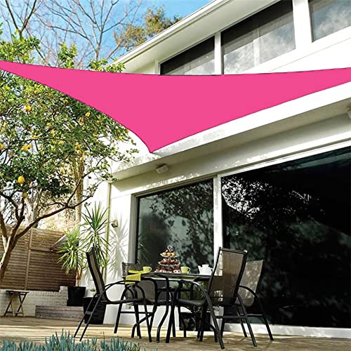 Sonnensegel Stoff Wasserdicht 4x4,5x5m Premium Pavillon Baldachin Material für Garten & Balkon Rosenrot Windschutz & Sichtschutz Meterware