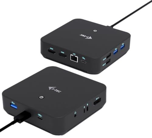 i-tec USB-C DP Dual HDMI Docking Station mit Power Delivery 100 W