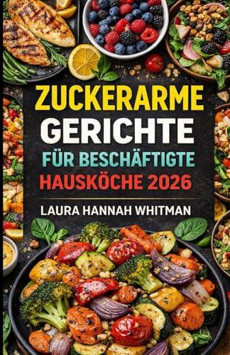 ZUCKERARME GERICHTE FÜR BESCHÄFTIGTE HAUSKÖCHE 2026: Einfache, zuckerarme Küche für den Alltag. Praktische Rezepte für zu Hause, geregelte ... – ganz ohne Diäten oder extreme Maßnahmen.