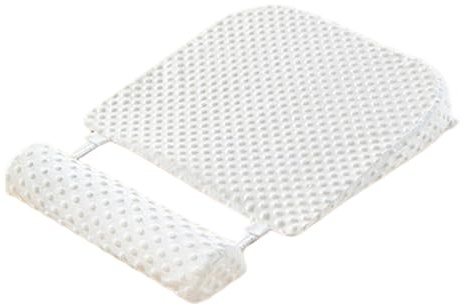 Ameble Baby-Keilkissen, 15° Neigung, Anti-Spuck-Kissen, Refluxkissen, doppelseitig kühlend, aus Tencel und Plüsch, für alle Jahreszeiten, vielseitig einsetzbar zum Füttern und für die Bauchlage, Mo