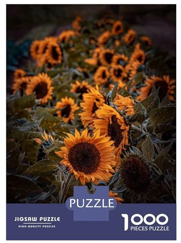 Puzzle Für Erwachsene, 1000 Teile Sunflower Alley Puzzles Für Erwachsene, Familienspiel, Perfekte Dekoration, Einzigartige Geschenke Für Geburtstag Und Weihnachten 52x38cm/1000pcs