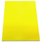 Magflex® A4 Flexible Mattgelbmagnetblatt zum Erstellen von Magnetgrafiken, Zeichen Oder Displays