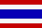 U24 Aufkleber Thailand Flagge Fahne 8 x 5 cm Autoaufkleber Sticker