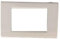 AVE PLACCA 3P Metallo RAL Sistema 45 45P93R