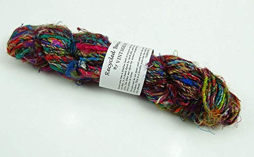 100g/ 1 Skein Recycled Banana Silk Yarn Hand-spun Soft Yarns - Multicolor