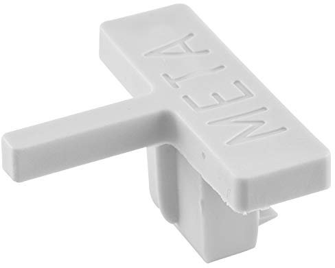 CLIP PVC-Abdeckkappe für Einfachregale RAL 70