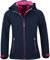 Trollkids Girls Trollfjord Jacket 176, Navy/pink
