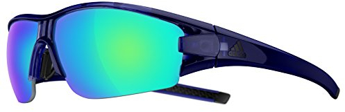 Adidas Brille evil eye halfrim ad08 - 4500 blue shiny (X-Small)