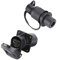 ETUKER Prise Remorque & Prise pour Remorque 3 Broches, 12V Étanche Prise De Remorque 3 Broches Femelle Male, Prise Remorque Attelage 3 Broches Mate Convient Remorque/RV/Voiture(4 Points De Montage)