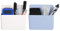 RUIXIB Magnetisch Whiteboard Halter aus Kunststoff, Magnet Aufbewahrungsbox Stiftaufbewahrung Whiteboard Stifthalter Zubehörhalter Organizer für Schule Zuhause Büro, 2 Packungen