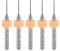 sourcing map PCB Drill Bits 0.7mm Tungsten Carbide Rotary Tool Jewelry CNC Engraving Print Circuit Board Micro Drill Bits 1/8 Inch Shank 5 Pcs
