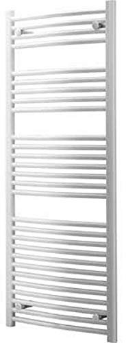 Lazzarini Termoarredo Scalda Salviette Mod. 'san Remo' Bianco Curvo H 1420 L 600