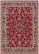 Hanse Home Design Kurzflor Wohnzimmerteppich Orient - Zabul Perser Look, Orientalischer Teppich für Esszimmer, Wohnzimmer, Schlafzimmer - Rot, 80x250 cm