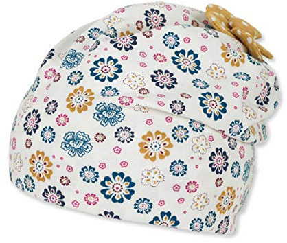 Sterntaler Baby - Mädchen Slouch-beanie 1402162 Beanie-Mütze, Beige, 53