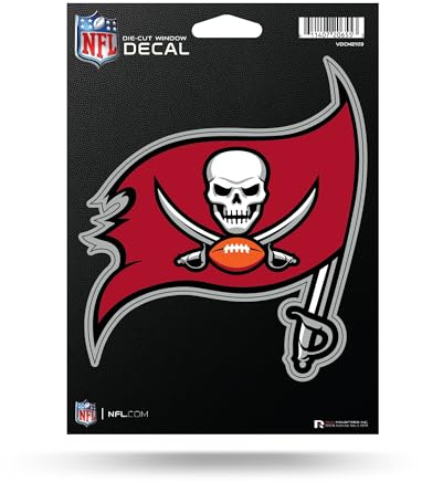 NFL Tampa Bay Buccaneers gestanzter Vinyl-Aufkleber