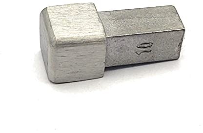 Fliesenschiene Premium V2A Edelstahl Quadratprofil Eckstücke glänzend gebürstet (Edelstahl V2A gebürstet, 12,5 mm)