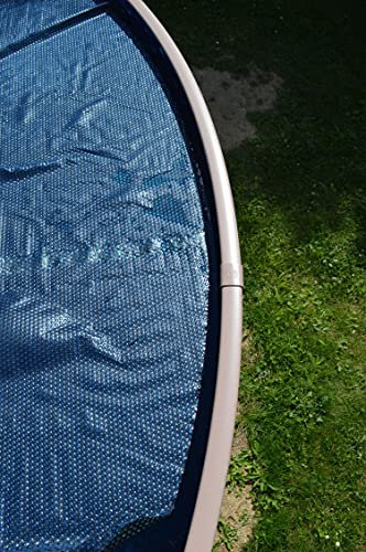 SPIRATO Solarnoppenfolie blau/schwarz für Pool Ø 6,0 m