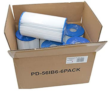 SPIRATO Lot de 6 cartouches filtrantes type B - Pour systèmes de filtration Intex