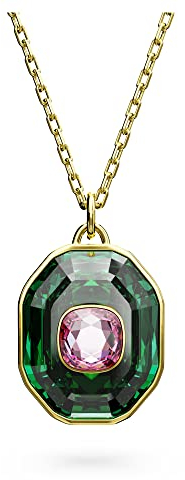 Swarovski Chroma Anhänger, Verschiedene Schliffe, Klein, Mehrfarbig, Goldlegierungsschicht