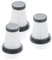 3 Stück HEPA-Filter Ersatzteile für Moo-soo K12/ K12 PRO/ K13, für Foxnovo 13KPA, für Gen-ius Invictus One 1.0 X7/2.0/3.0e Akku-Staubsauger Zubehör Filter Filterzubehör