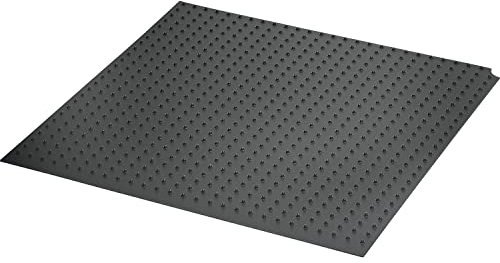 NINKA 9060.53 51054 KB 600mm Antirutschmatte für Legrabox rutschfesten Fixierung der Mülleimer 473x477mm, Kunststoff dunkelgrau, Silber