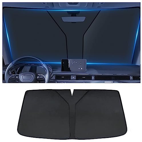 Pare-Soleil de Voiture, pour Peugeot 3008 GT Line 2018 Pare-Brise Pliable Couverture Anti-UV Réfléchissant Protection Solaire