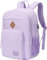 KEOFID Classic Travel Backpack for Men and Women, Anti Theft Laptop Backpack with USB Charging port, Large Bag for College(Purple)