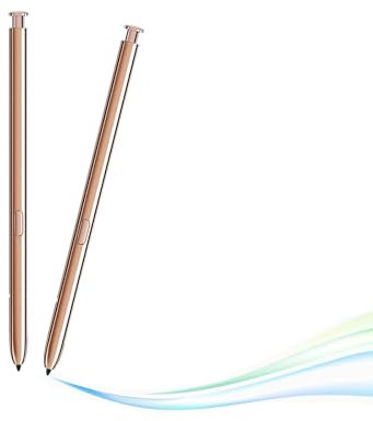 Alovexiong Lot de 2 stylets de rechange pour Samsung Galaxy Note 20 Note20 5G Note 20 Ultra 5G Stylus Touch S Pen (doré)