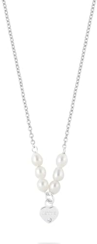JETTE Damen-Kette 925er Silber 1 Zirkonia One Size Silber 32025944