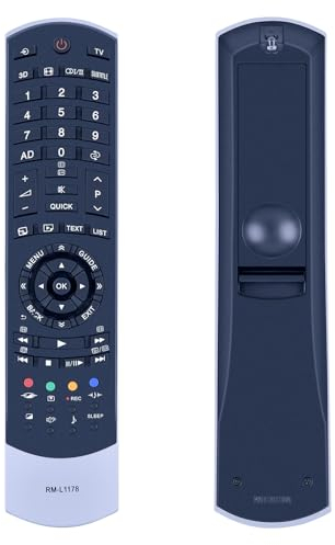 TCNOUMT RM-L1178 Toshiba LCD TV Fernbedienung Ersatz CT-90388 CT-90404 CT-90395 CT-90366 CT-90367 CT-90368 CT-90369 CT-90405 CT-90408 Universal Fernbedienung