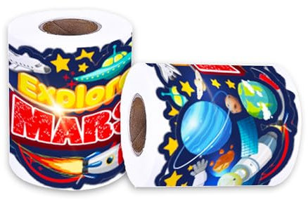 Space Bulletin Board Edge Sticker, Planetary Spacecraft Decorative Edge Roll Sticker for Classroom, 8 cm x 21 m Blackboard Board Border Decor