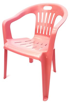 Ecoplast Chaises de Jardin en Plastique, Rose, 355x265x500
