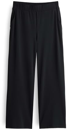 someday Damen Culotte | Culotte CELASTO Wide aus weichem Interlock Jersey Black, 42