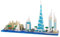 LULUFUN Bauklötze Set, Architektur Dubai Stadt Skylines Baukasten, Mini-Baukasten für Erwachsene, Spielzeug Geschenke für Geburtstag, Weihnachten, Neujahr, 2220 Stück