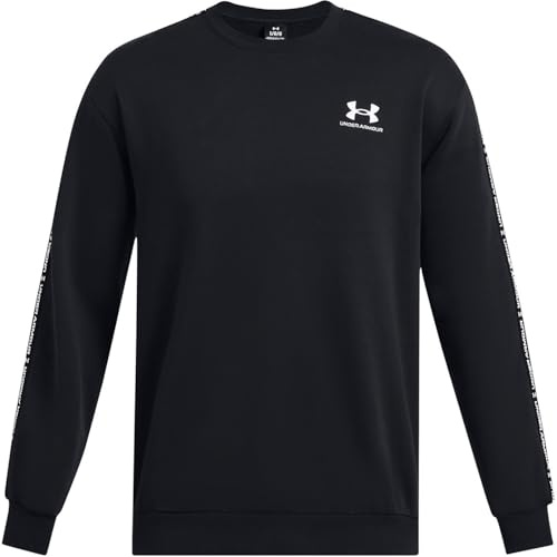 Under Armour Mens Icon Fleece Crew Taping Sweatshirt