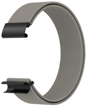 Lunar Straps Bizepsband kompatibel mit Whoop 4.0 Band atmungsaktives Sportband Bizep Ash Grey