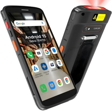 Arrvel Android 15 Barcode Scanner F2, Handheld PDA w/Zebra SE4710 Scan Engine, 6 Inch Touchscreen Industrial Mobile Computer, IP67 Data Terminal Inventory Scanner for Warehouse Logistics Management